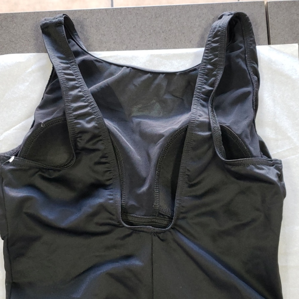 New Black Mesh Bathing Suit - Picture 4 of 4